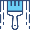 RHS paint brush icon